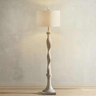 Weathered Twist Floor Lamp