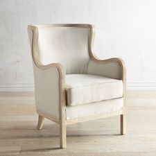 Devon Flax Ivory Chair