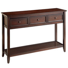 Ashington Mahogany Brown Console Table