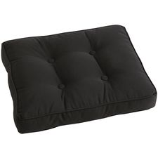 Ottoman Cushion in Cabana Black