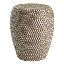 Beaded Tall Garden Stool