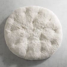 Shaggy Sand Papasan Cushion