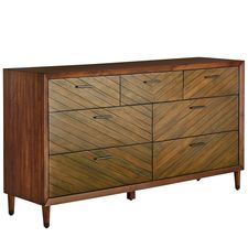 Chevron Dresser