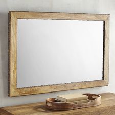 Live Edge Wood Framed Dakota 32x48 Mirror