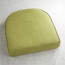 Large Contour Chair Cushion in Calliope Moss