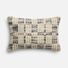 Magnolia Home London Blue & Ivory Lumbar Pillow