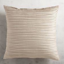 Pleated Velvet Oatmeal Pillow
