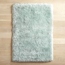Grand Light Blue Shag Rug