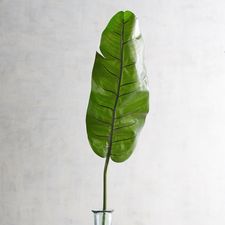 Outdoor Faux Banana Leaf Stem