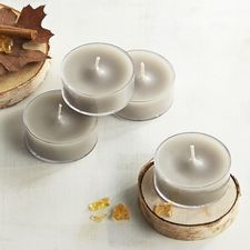 Set of 12 Rustic Woodlands Tealight Candles