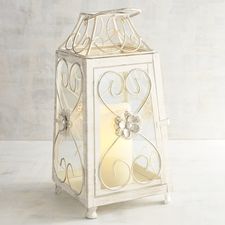 Small Flower Pearl Scroll Lantern