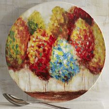 Lively Trees Salad Plate