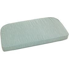 Large Flat Contour Settee Cushion in Draper Spa