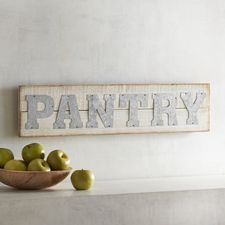 Pantry Wall Sign