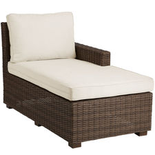 Echo Beach Latte Right Arm Facing Chaise Lounge