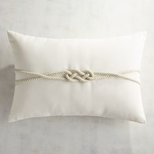 Cabana Rope Cream Lumbar Pillow