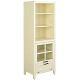 Sausalito Antique White Modular Bookcase