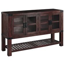 Eastwood Tobacco Brown Buffet Table
