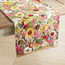 Bountiful Blooms Table Runner