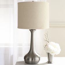 Genie Silver Table Lamp