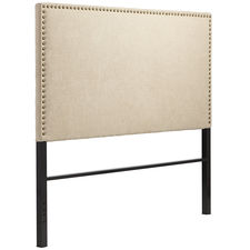 Clarke Upholstered Ivory Headboard