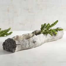 Cement Branch Decorative Bowl