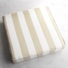 Large Modular Seat Cushion in Dover Bisque