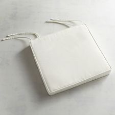 Square Dining Cushion in Calliope Cream