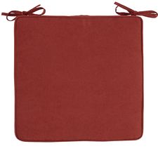 Square Dining Chair Cushion in Calliope Spice