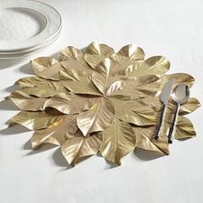 Gilded Magnolia Placemat