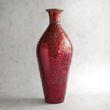 Sunset Ombre Mosaic Vase
