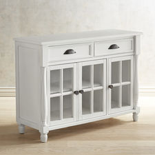 Heartland White Buffet Table
