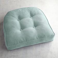 Large Contour Chair Cushion in Calliope Maui