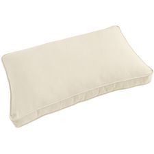 Standard Contour Back Cushion in Calliope Ivory