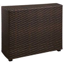 Ciudad Mocha Wedge Table