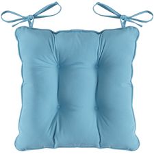 Square Bistro Cushion in Cabana Turquoise
