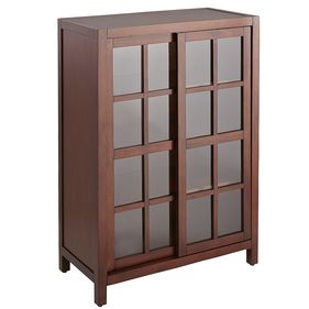 Sausalito Mahogany Brown Modular Cabinet