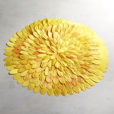Faux Sunflower Placemat
