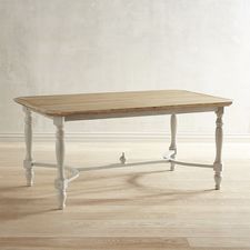 Amelia 66" Natural Stonewash Dining Table
