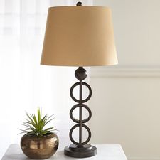 Iron Rings Table Lamp